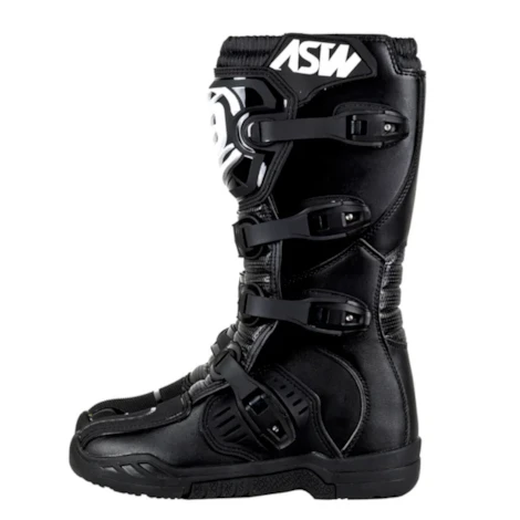 Segunda imagem do produto Bota ASW Image Enduro Preto Branco