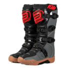 Bota ASW Image Enduro - Preto Cinza Vermelho