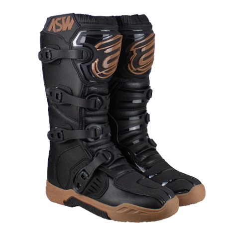 Segunda imagem do produto Bota ASW Image Enduro - Preto Marrom