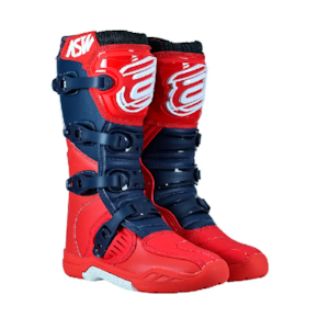 Bota ASW Image Enduro - Vermelho Marinho Branco