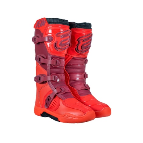 Bota ASW Image Enduro - Vermelho Vinho