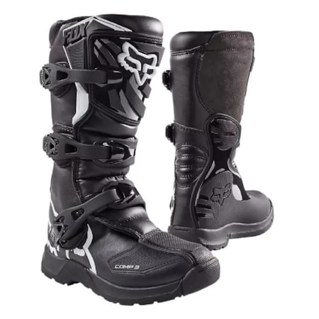 Bota Fox Infantil Comp 3 - Preto