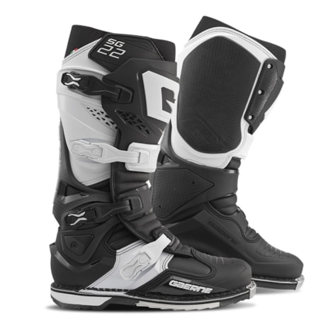 Bota Gaerne Cross SG22 - Preto Branco
