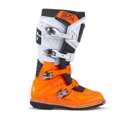 Segunda imagem do produto Bota Gaerne GX1 - Laranja Branco