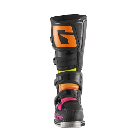 Segunda imagem do produto Bota Gaerne SG12 - Preto Laranja Rosa