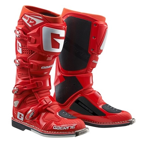 Bota Gaerne SG12 Solid - Vermelho