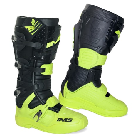 Bota IMS Extreme - Preto Flúor