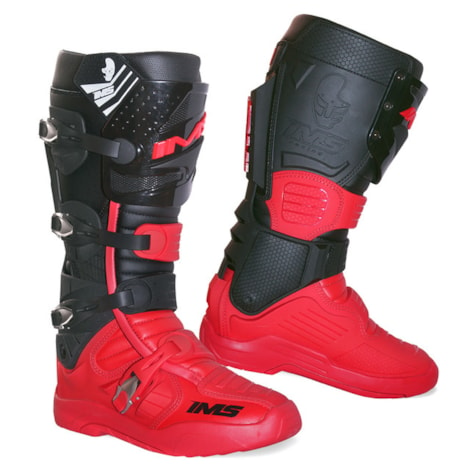 Bota IMS Extreme - Preto Vermelho