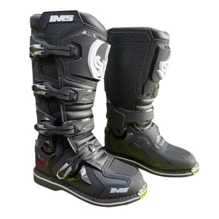 Bota IMS One Costurada Preto