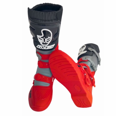 Segunda imagem do produto Bota IMS Revolution 25 - Preto Vermelho Cinza