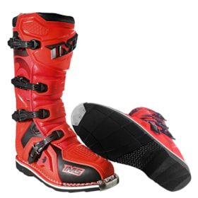 Bota IMS Robust Costurada - Vermelho