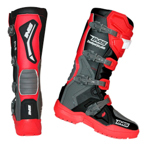 Segunda imagem do produto Bota IMS Robust Injetada Preto Cinza Vermelho