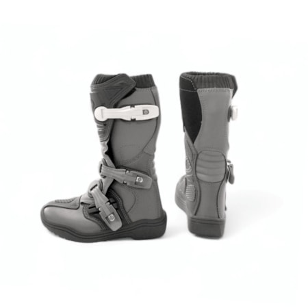Segunda imagem do produto Bota IMS Track Kids Preto Cinza