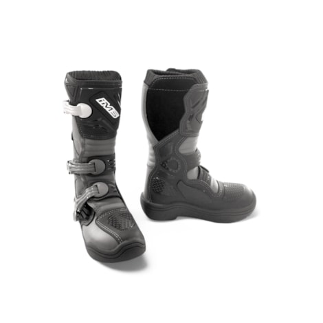 Bota IMS Track Kids Preto Cinza