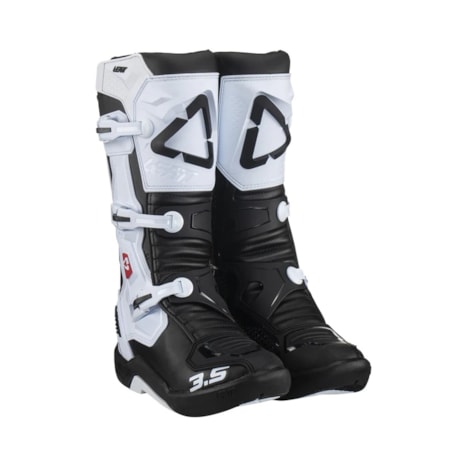 Bota Leatt 3.5 Branco Preto