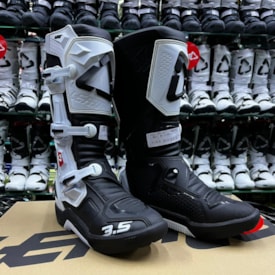 Segunda imagem do produto Bota Leatt 3.5 Branco Preto