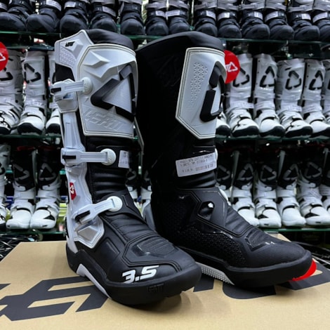Segunda imagem do produto Bota Leatt 3.5 Branco Preto