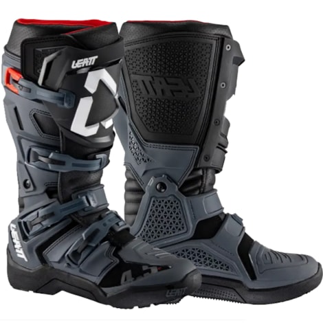 Bota Leatt 4.5 Enduro - Cinza Preto