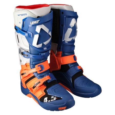 Bota Leatt 4.5 Enduro - Laranja Azul