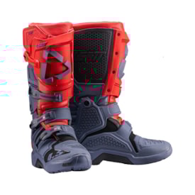 Bota Leatt 4.5 Enduro Vermelho Cinza
