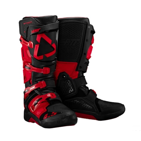 Bota Leatt 4.5 - Vermelho Preto