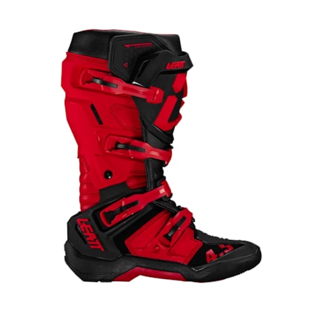 Segunda imagem do produto Bota Leatt 4.5 - Vermelho Preto