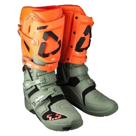 Bota Leatt 5.5 Enduro - Cactus Laranja
