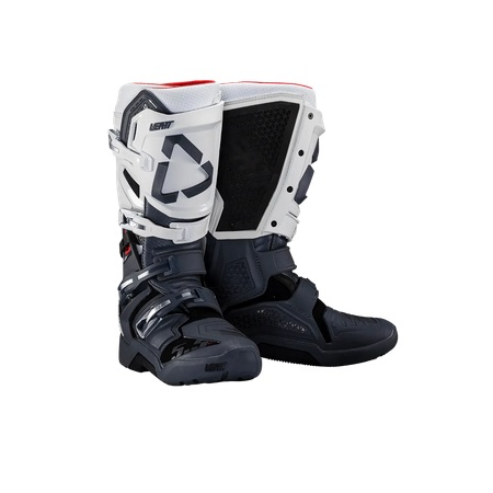 Bota Leatt 5.5 Flexlock Enduro - Branco Preto