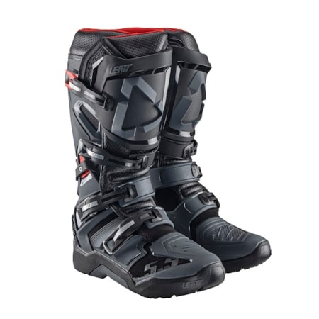 Bota Leatt 5.5 Flexlock Enduro - Cinza
