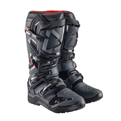  Bota Leatt 5.5 Flexlock Enduro - Cinza