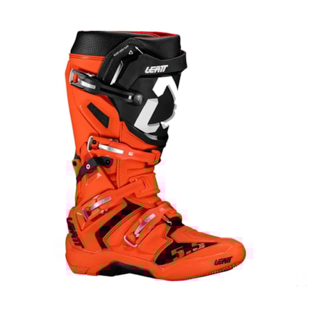 Segunda imagem do produto Bota Leatt 5.5 Flexlock - Laranja Preto