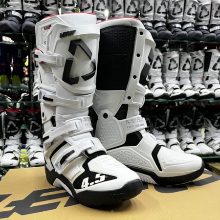 Segunda imagem do produto Bota Leatt Enduro 4.5 - Branco Preto