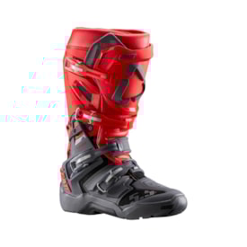 Segunda imagem do produto Bota Leatt Flexlock Enduro 5.5 Vermelho Cinza