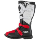 Bota O'Neal Rider Pro - Preto Branco Vermelho