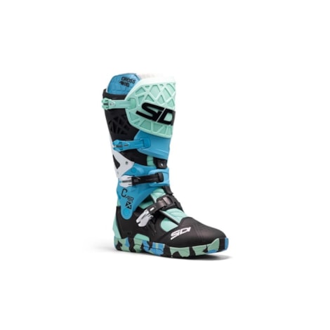 Bota Sidi Crossair X Messy Cyan
