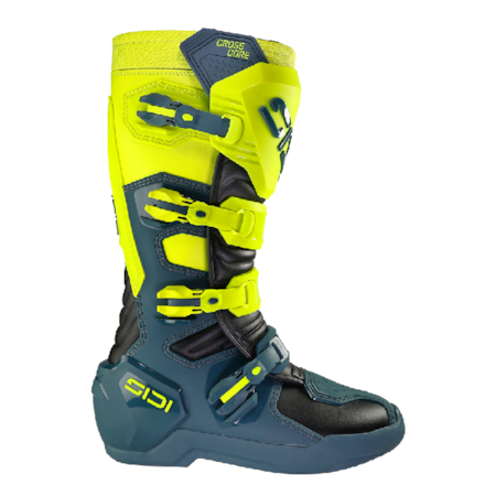 Segunda imagem do produto Bota Sidi Crosscore Petrol Amarelo Flúor