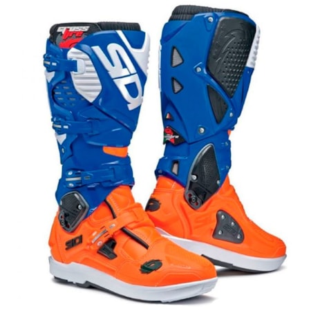 Bota Sidi Crossfire 3 SRS - Laranja Azul