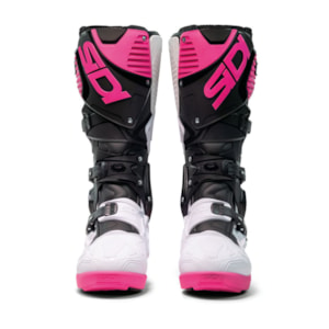 Segunda imagem do produto Bota Sidi Crossfire 3 SRS Preto Branco Rosa