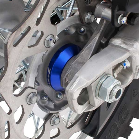 Segunda imagem do produto Bucha Espaçadora da Roda Traseira Zeta YZ125/250 99/22 YZF250/450 06/08 YZ250FX 15/22 WRF250 Azul