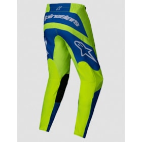 Calça Alpinestars Fluid Haul 25 - Amarelo Flúor Azul