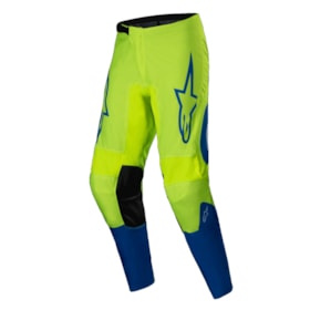 Calça Alpinestars Fluid Haul 25 - Amarelo Flúor Azul