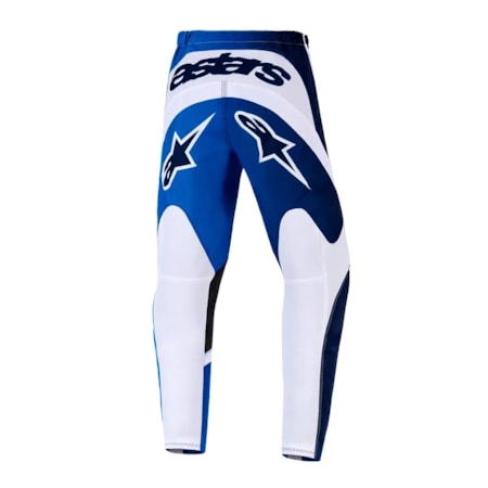 Segunda imagem do produto Calça Alpinestars Infantil Fluid Portl Azul Branco Ucla