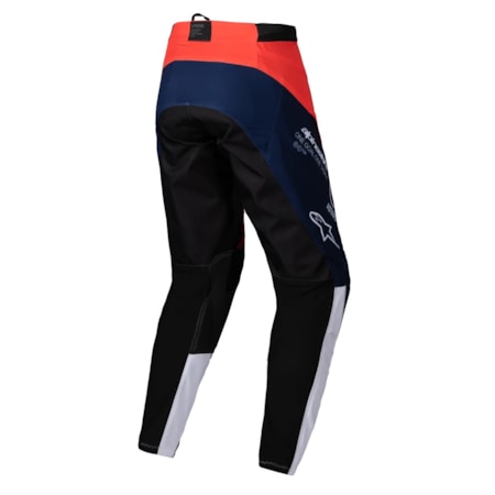 Segunda imagem do produto Calça Alpinestars Pro Dura 25 - Azul Laranja Hot Branco