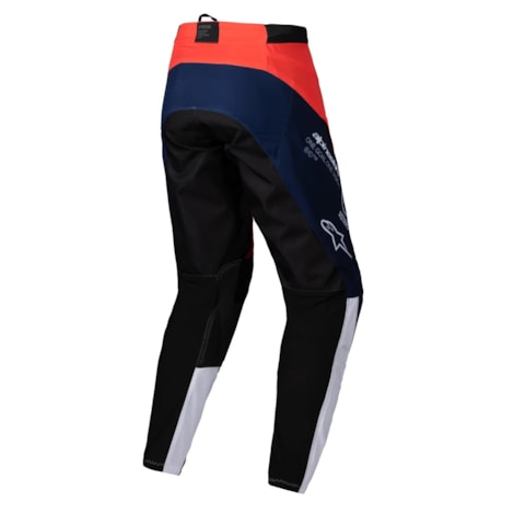 Segunda imagem do produto Calça Alpinestars Pro Dura 25 - Azul Laranja Hot Branco