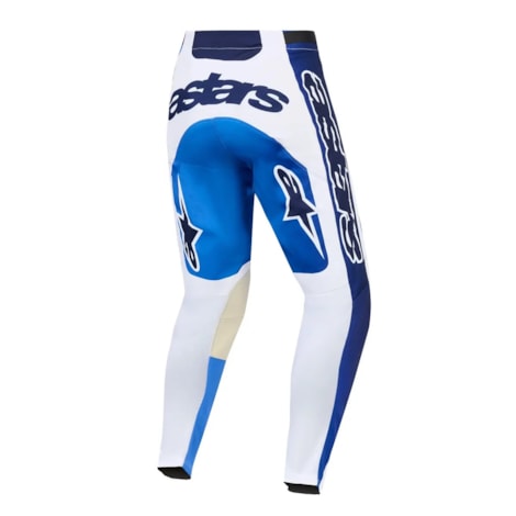 Segunda imagem do produto Calça Alpinestars Racer Air Portl Azul Branco Ucla