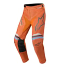 Calça Alpinestars Racer Braap 20 - Cinza Laranja Flúor