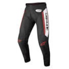 Calça Alpinestars Racer Flagship 22 - Preto Branco Vermelho