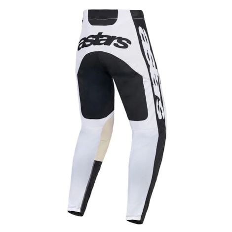 Segunda imagem do produto Calça Alpinestars Racer Riway Branco Preto