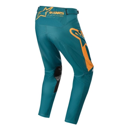 Segunda imagem do produto Calça Alpinestars Racer Supermatic 20 - Petróleo Laranja