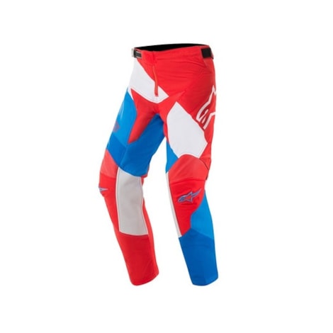 Calça Alpinestars Racer Venom 19 Infantil - Vermelho Branco Azul